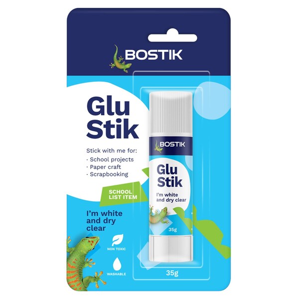 Bostik Glu Stik Clear Glue 35g
