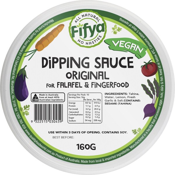 Fifya Vegan Dipping Sauce Original 160g
