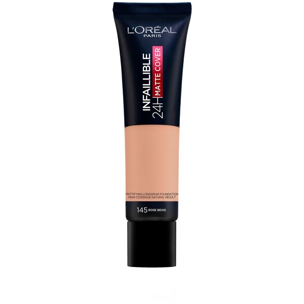 L'Oreal Paris Infallible Matte Foundation 145 Rose Beige 30mL