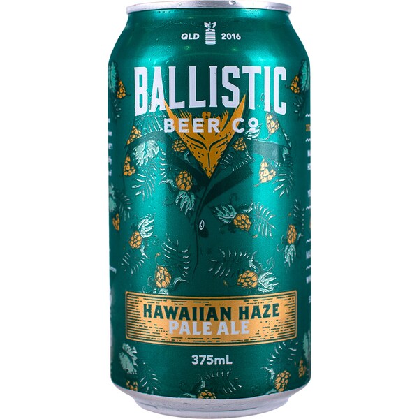 Ballistic Beer Co. Hawaiian Haze Pale Ale Can 375ml