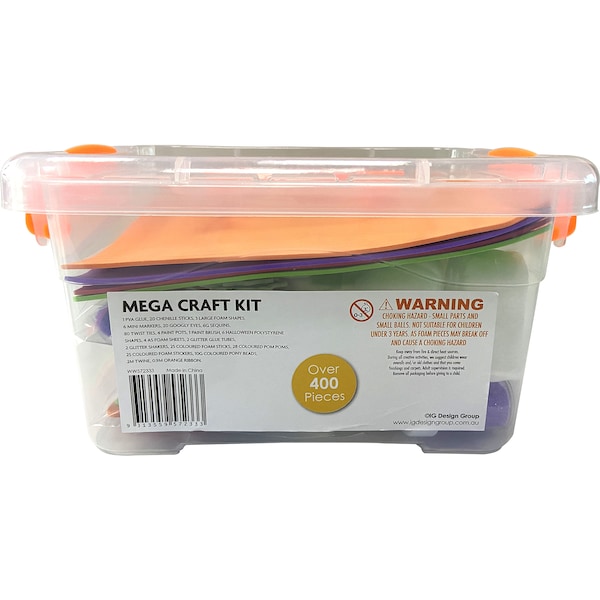 Halloween Trick Or Treat Mega Craft Kit Each