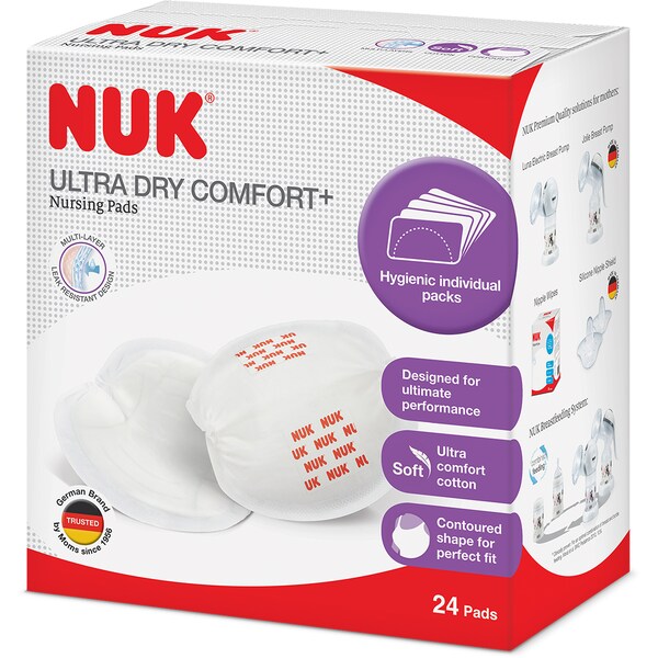 Nuk Ultra Dry Comfort+ Nursing Pads 24 Pack