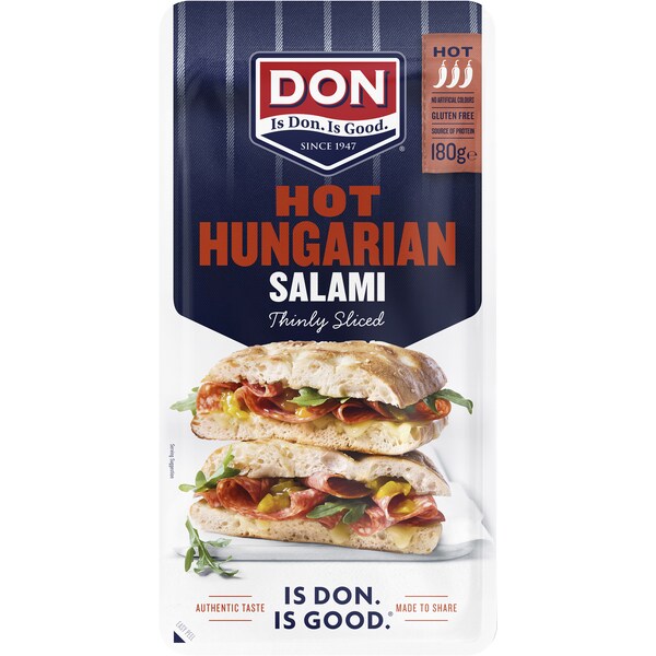 Don Hot Hungarian Salami 180g
