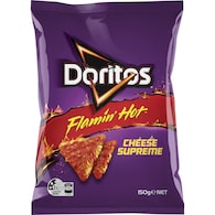 Doritos Corn Chips Share Pack Flaming Hot Cheese Supreme