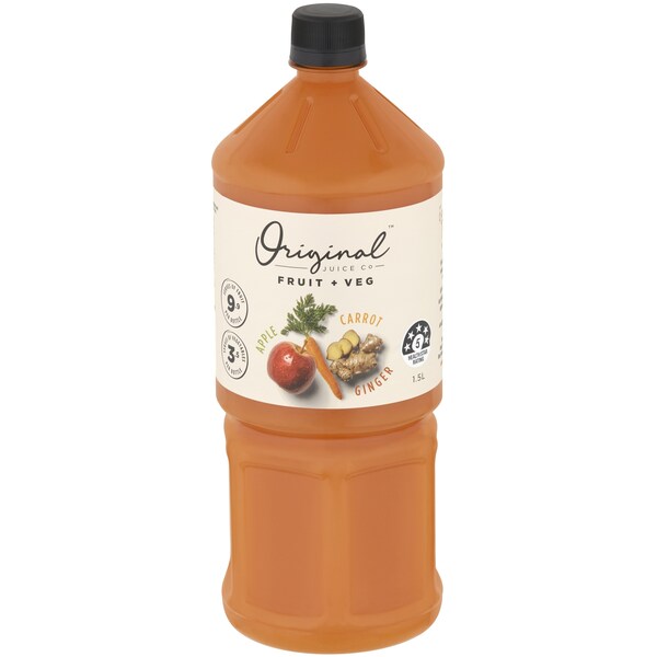 Original Juice Co. Fruit & Veg Apple Carrot & Ginger 1.5L