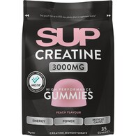 SUP Creatine Gummies Peach
