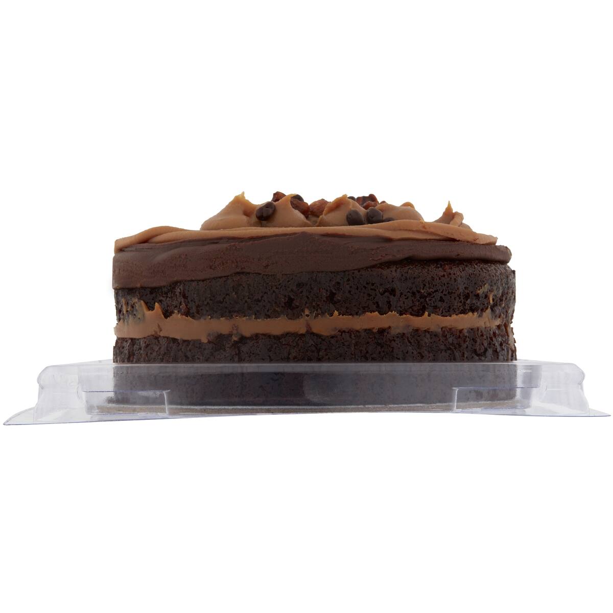 Woolworths Indulgent Chocolate & Caramel Cake 400g bunch