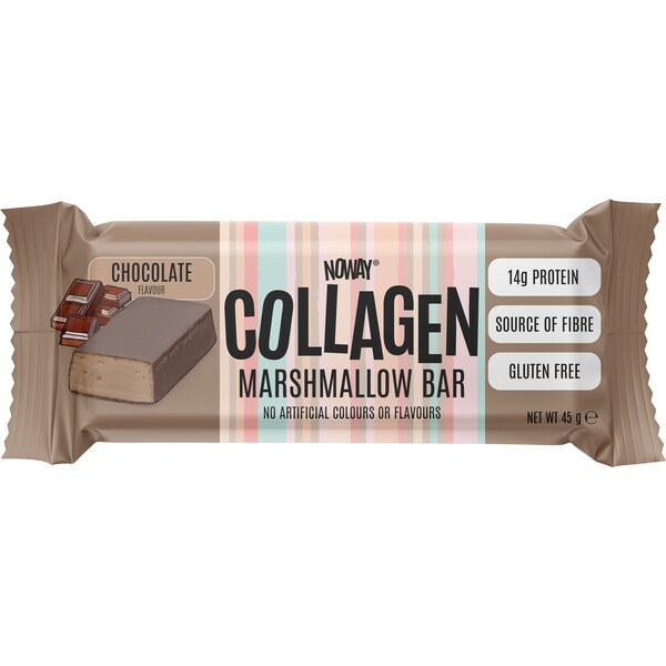 Noway Collagen Marshmallow Bar Chocolate Flavour 45g