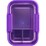 Smash Blue Stainless Steel Bento Box Assorted each