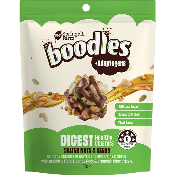 Boodles Healthy Clusters Digest Salted Nuts & Seeds 65g
