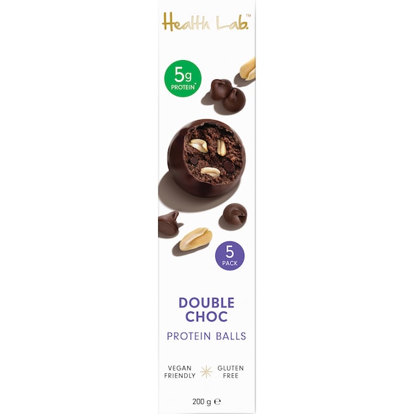 Health Lab Double Choc Protein Balls 5 pack