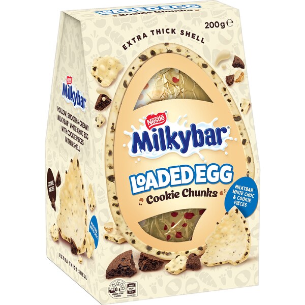 Milkybar Incredible Easter Egg Cookie Chunks 200g