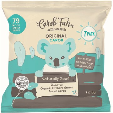 woolworths tobacco 15g price in australia online Carob Farm Original Carob 15g x 7 pack