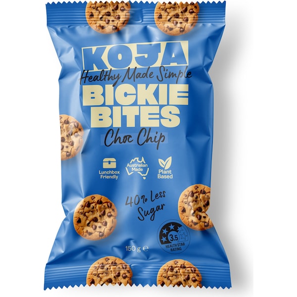 Koja Bickie Bites Choc Chip 150g