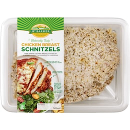 Mt Barker Mt Barker Chicken Breast Schnitzels 500g