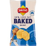 Smith's Crinkle Cut Baked Potato Chips Sea Salt