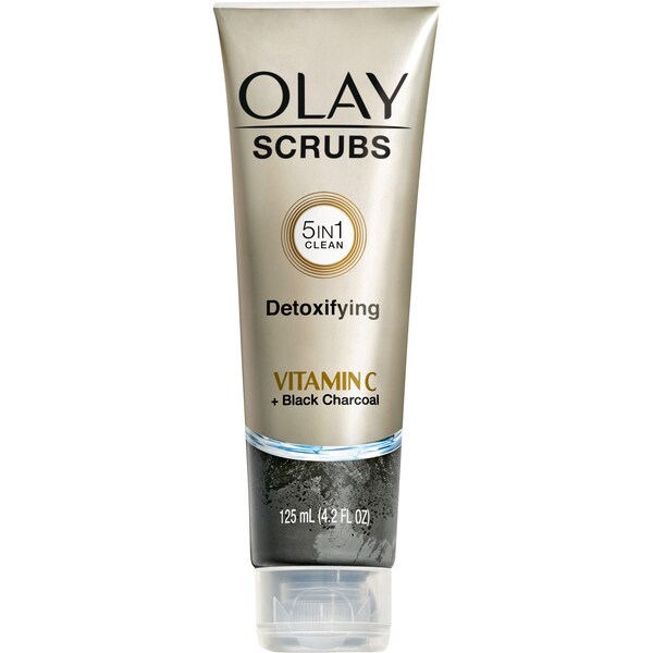 Olay Scrubs Detoxifying Vitamin C & Black Charcoal 125mL
