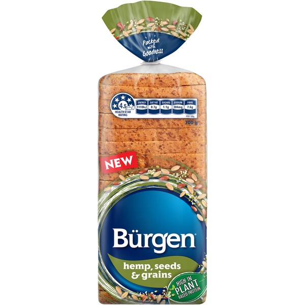 Burgen Hemp Seeds & Grains Loaf 700g