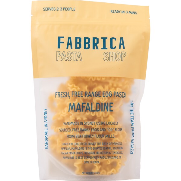 Fabbrica Fresh Mafaldine Pasta 300g