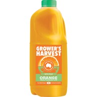 Grower's Harvest Freshly Squeezed Orange Juice With Pulp