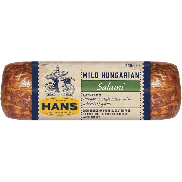 Hans Mild Hungarian Salami Knobs 200g