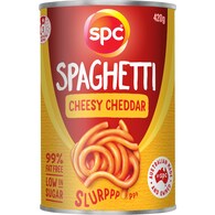 SPC Spaghetti Cheesy Cheddar Cheesy Cheddar Sauce