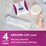 Poise Thin & Discreet Pads For Bladder Leaks Extra 12 pack