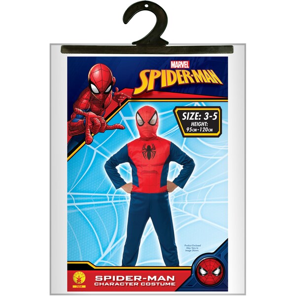 Spider-Man Children's Costume 3-5 Years Each