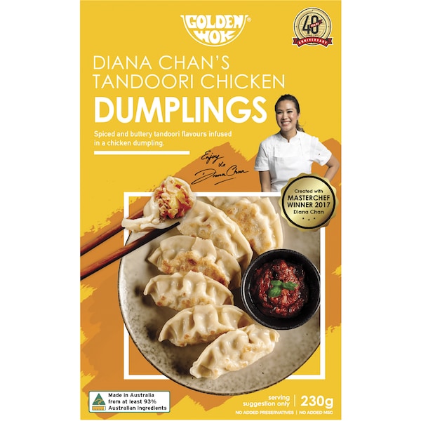 Golden Wok Tandoori Chicken Dumplings 230g