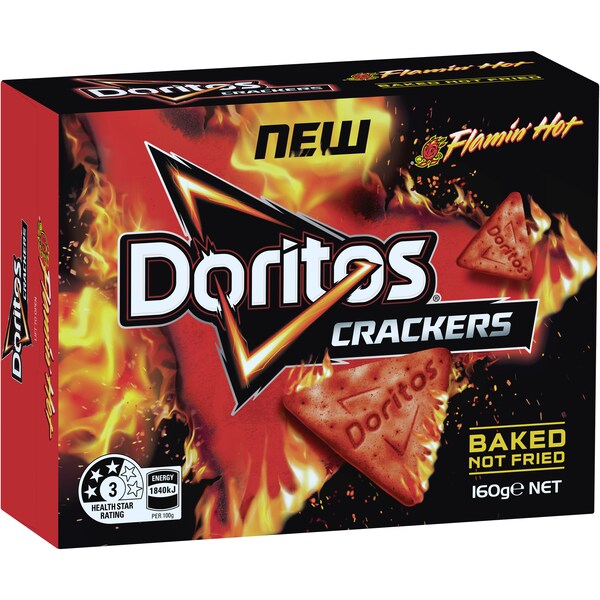 Doritos Crackers Flamin Hot 160g