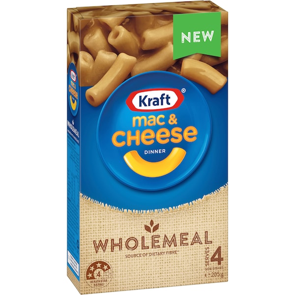 Kraft Mac & Cheese Wholemeal Pasta 205g
