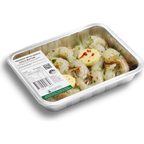 Moofish Prawns With Garlic Chilli Butter 380g