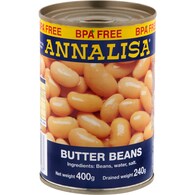 Annalisa Butter Beans Butter Lima