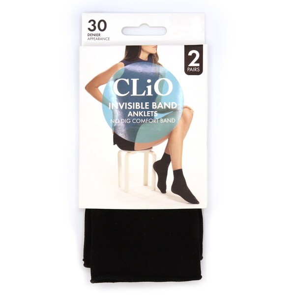 Clio Invisible Band Anklet Natural One Size Each