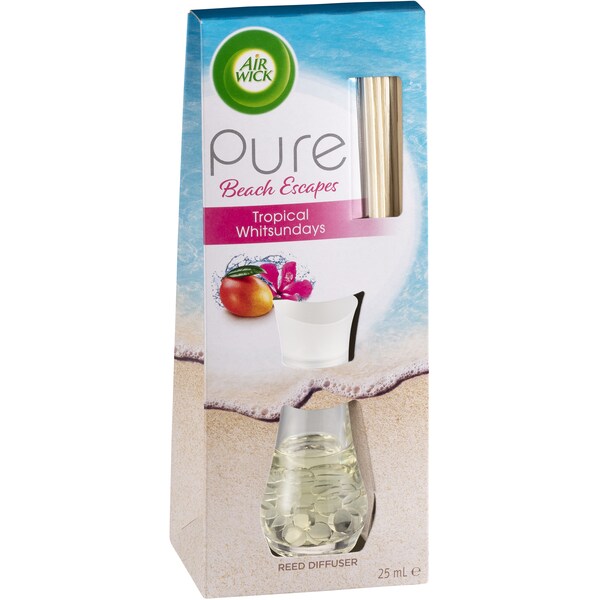 Air Wick Pure Beach Escapes Tropical Whitsundays Reed Diffuser 25ml
