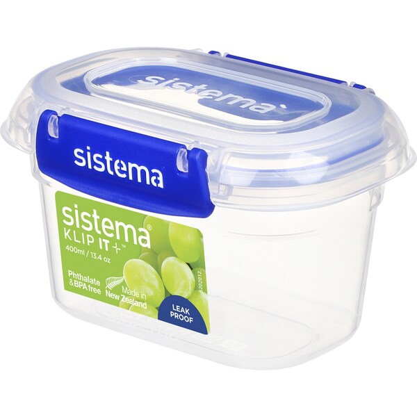 Sistema Klip It Plus Rectangle 400mL each