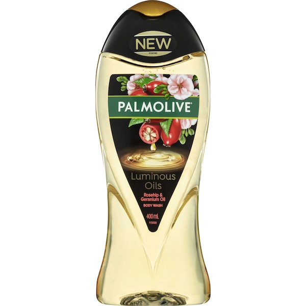Palmolive Luminous Oils Rosehip & Geranium Oil Body Wash 400ml