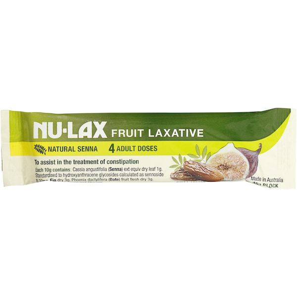 Nu-Lax Laxatives Orchard Fruit Bar 40g