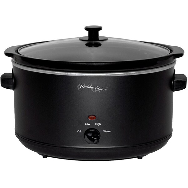 Healthy Choice Slow Cooker Black 8L Woolworths