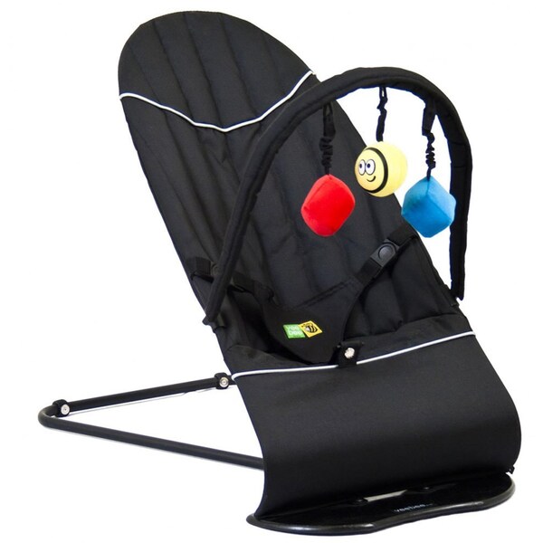 Vee Bee Baby Minder Bouncer - Black