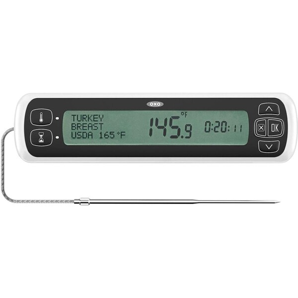 Oxo Good Grips Chefs Precision Digital Leave-In Meat Thermometer White