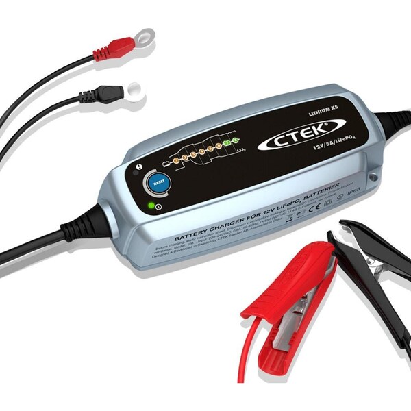Ctek Lithium Xs Smart Battery Charger Trickle Motorcycle Car Bumper Cover 12V 5A