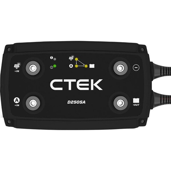 Ctek 20A Off Grid Battery Charging System W/ D250Sa & Digital Display Monitor