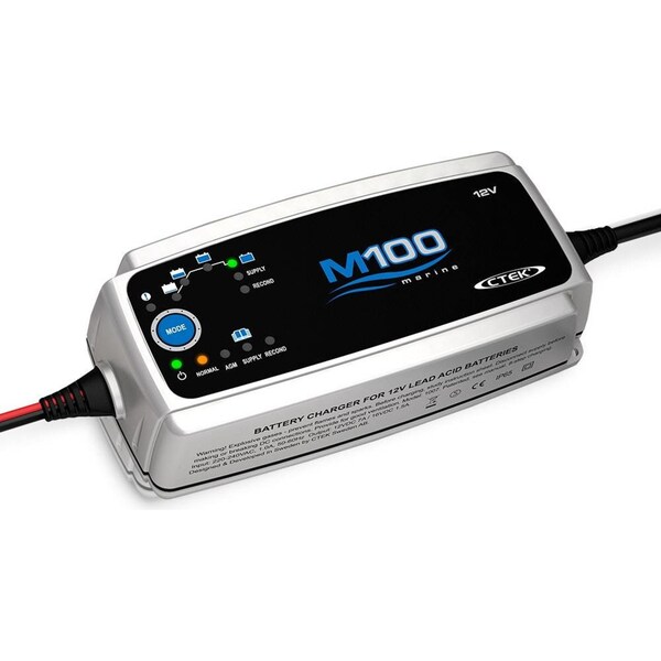 Ctek M100 7 Amp Smart Marine Battery Charger 7A 12V Car Boat Agm Deep Cycle