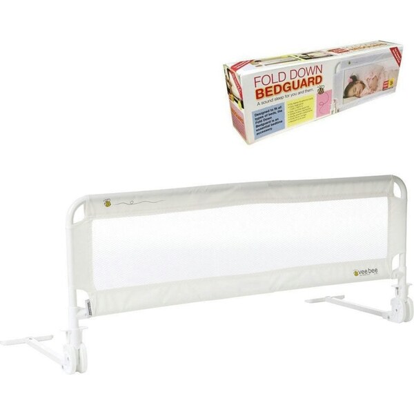 Vee Bee White Safety Cot/Bed Rail Guard 102cm