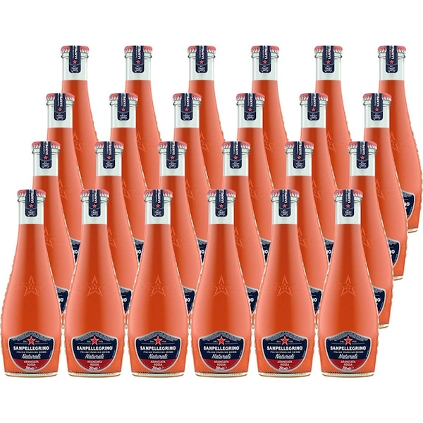 San Pellegrino 200Ml Aranciata Rossa Gla 24Pk