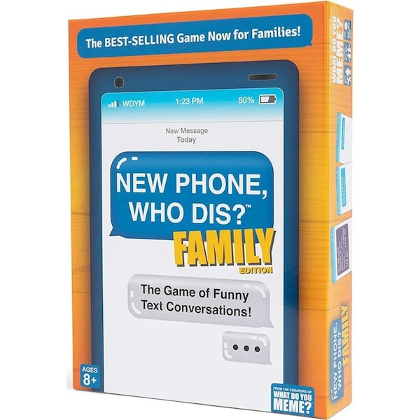 What Do You Meme LLC New Phone Who Dis Family Edition Card Game