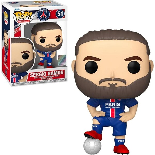 Funko Football Paris Saint-Germain Sergio Ramos Funko POP! Vinyl Returns accepted (max. 30 days) / N/A