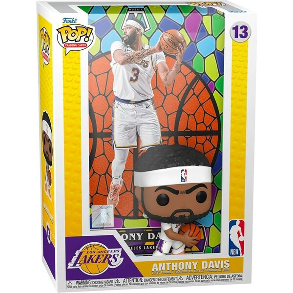 Funko NBA Los Angeles Lakers Anthony Davis Mosaic Trading Cards Funko POP! Vinyl