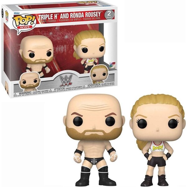 Funko WWE Triple H and Ronda Rousey 2 Pack Funko POP! Vinyl Returns accepted (max. 30 days) / N/A